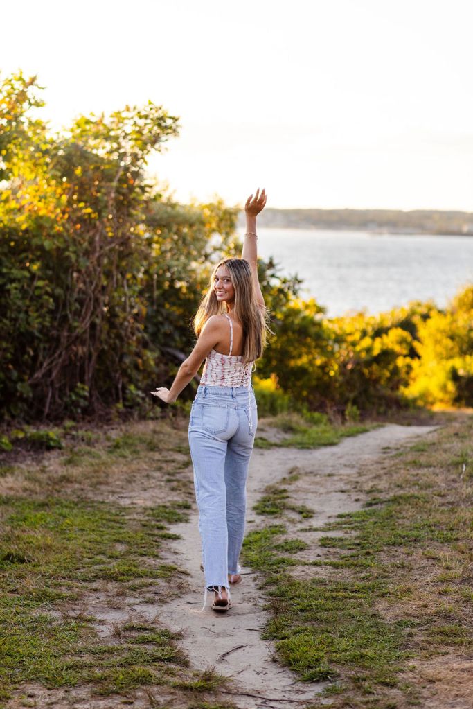 Senior Portrait Session in Jamestown, RI