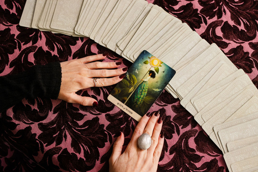 Branding photography for a Village Witch Haven in Rhode Island