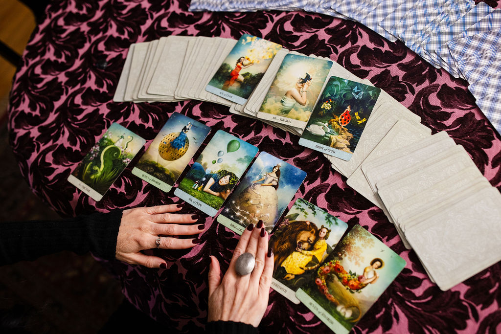 Branding photography for a Village Witch Haven in Rhode Island