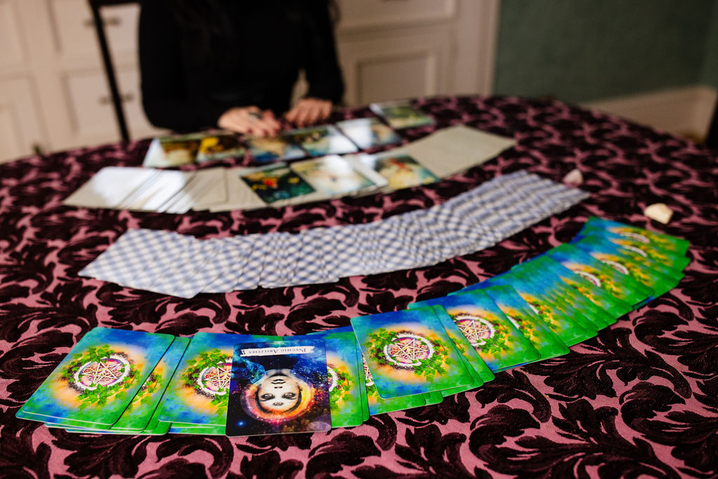 Branding photography for a Village Witch Haven in Rhode Island