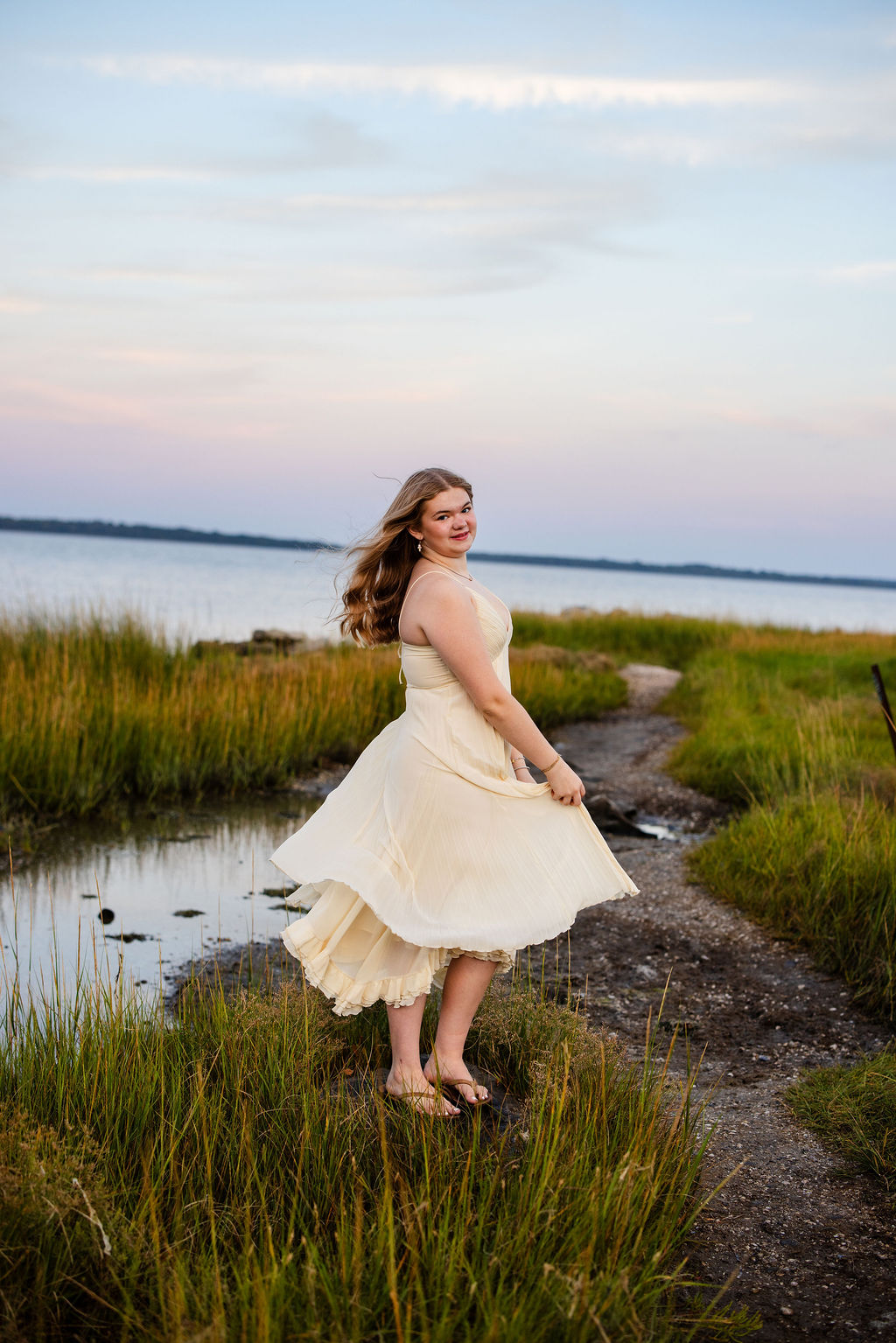 East Greenwich, RI Senior Photos | Lilly’s Beach Senior Portrait&nbsp;Session
